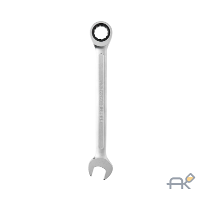 Ключ комбинированный трещоточный 10 мм. 72T. сталь CrV HOEGERT HT1R010